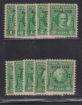 US Revenues #RD313-22 Mint\LH/NH F - VF